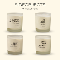 SIDEOBJECTS Discovery Set | Scented soy wax candle | 120g, 240g | เทียนหอม เซ็ตสุดคุ้ม | เทียนหอมปรับอากาศ​ เทียนหอมอโรม่า