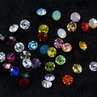 Sparking Luxury Mixed Colors Mix Sizes 36-144pcs ss2 to ss45 Pointed Back Crystal Rhinestones glass strass chaton stones Diy