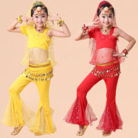 เด็ก Dancewear เด็ก Professional Belly Dance เครื่องแต่งกายสำหรับสาวอียิปต์เครื่องแต่งกายเด็ก BELLY DANCE เครื่องแต่งกายสำหรับ Girls