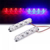 Car Police Light 6 LED 12V Motorcycle Emergency Strobe Warning Light Emergency Stop Signal Light