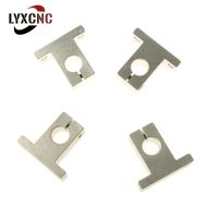 4PCS SK8 SK10 SK12 SK20 8/10/12/20mm Linear Bearing Rail Shaft Support Clamping Guide XYZ Table CNC Router Optical Shaft Parts