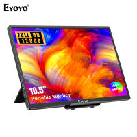 Eyoyo Portable Monitor สำหรับแล็ปท็อป-Eyoyo 10.5นิ้ว Small Monitor 1280P, USB-C จอภาพแล็ปท็อปแบบพกพาพร้อม HDMI,จอแสดงผลที่สองหน้าจอ IPS สำหรับ PC Mac โทรศัพท์ PS4/5 Xbox Switch, Plug And Play