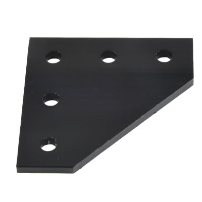 Joining Plate 5holes 2020 Series Aluminum Profile Fittings Aluminum L-shaped Connection Plate Corner Angle Bracket Home Tools