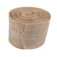 10M Linen ribbon rustic style vintage decoration for crafts gardening wedding