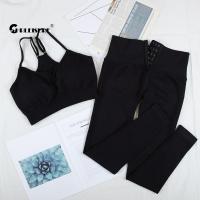 CHRLEISURE 235Pcs Yoga Set Women Seamless Sports Suit Fitness Bra High Waist Leggings Sports Wear Gym Women Tracksuit