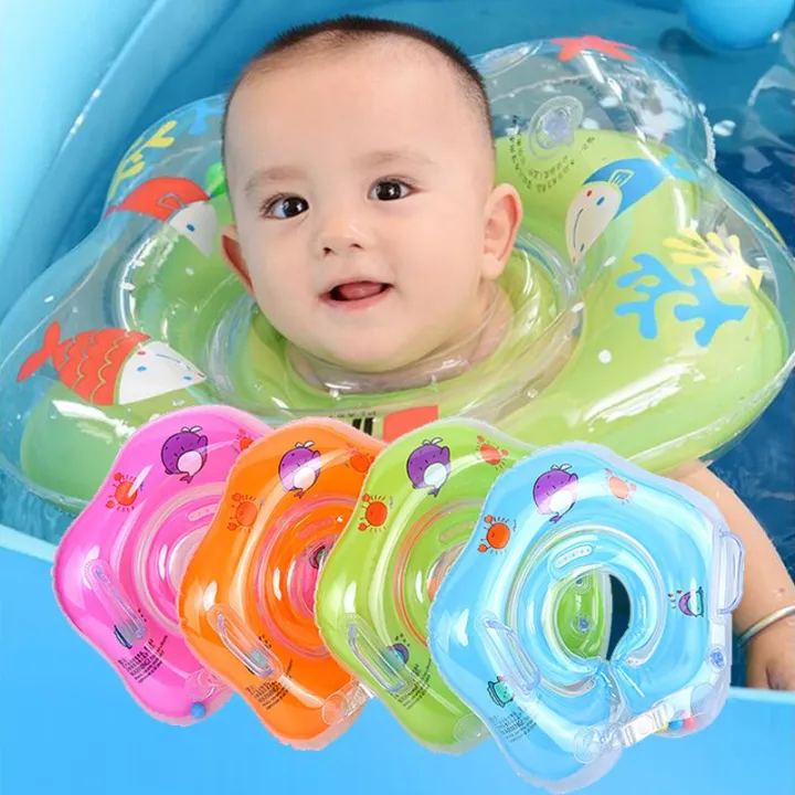 ♙Swimming Baby Neck Floater Neck Ring Safety Infant Float Circle