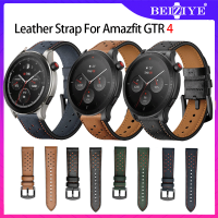 สาย สำหรับ Amazfit GTR 4 นาฬิกาหนังสำหรับ สร้อยข้อมือสายรัดข้ สาย สำหรับ amazfit gtr 4 นาฬิกาอัจฉริยะ สายนาฬิกา อุปกรณ์เสริมสม