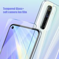 2IN1 Screen Protector Lens Film For Realme 7 6 Pro 7i 6i 6S Tempered Glass On Realme X50M 5G X7 X3 X2 Pro XT Lite Camera Glass