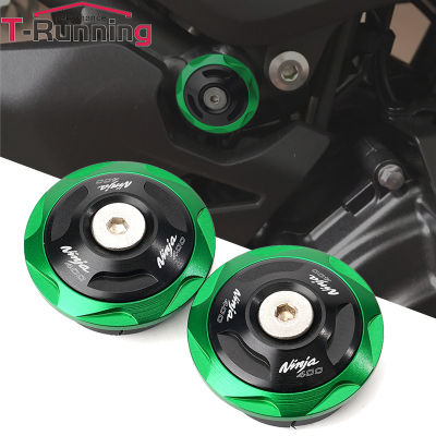 Motorcycle Accessories For Kawasaki NINJA 400 2019 NINJA400 2018- Frame Hole Cover CNC Aluminum