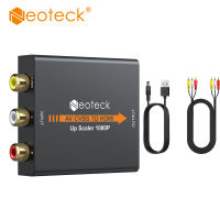 Neoteck 1080P 3RCA AV CVBS คอมโพสิตเป็นตัวแปลงที่รองรับ HDMI สำหรับทีวีพีซี720P1080P AV เป็นอะแดปเตอร์ที่รองรับ HDMI Scaler