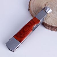 【YF】 1pc 3 in 1 Red Wood Smoking Pipe Cleaning Tool Stainless Steel Smok Reamers Tamper Tobacco Pipes Accessories