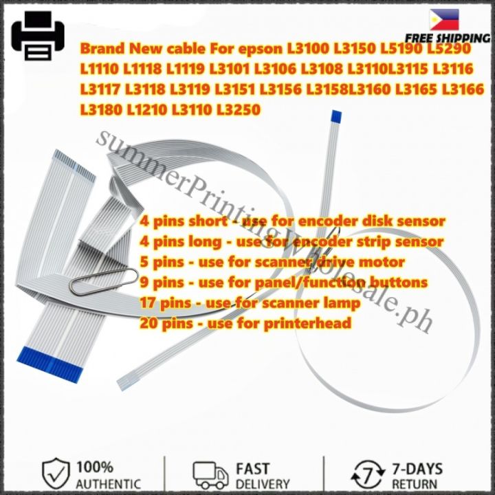 Brand New Head Cable Panel Flex Sensor L3210 L3110 L3150 L5190 L3180 L1210 For Epson L3250 L5290 3745