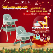 Ghế ăn dặm Belly Baby BB105 có bánh xe