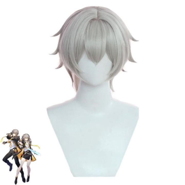 （cos Wig）game Honkai Star Rail Trailblazer Stelle Caelus Cosplay Costume Wig Anime Protagonist 3987