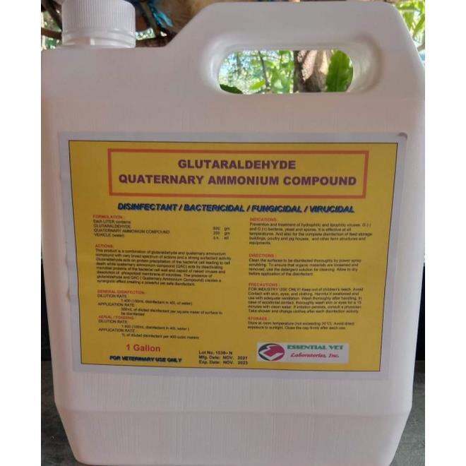 Vet Disinfectant for POULTRY PIG HOUSES 1Gallon Lazada PH