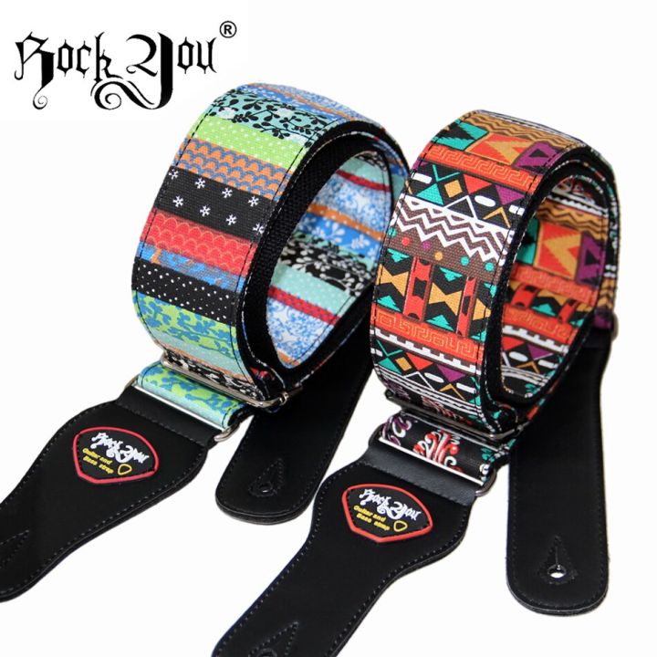 yueko-cotton-embroidery-durable-guitar-strap-classical-style-guitar-straps-for-acoustic-classical-bass-guitar-strap-accessories