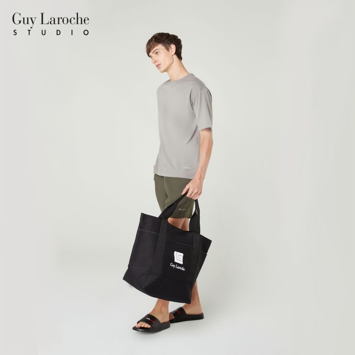 guy-laroche-studio-canvas-bag-กระเป๋าผ้าแคนวาส-กีลาโรช-รุ่น-biz6001