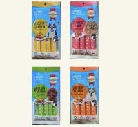 สมาร์ทฮาร์ท ครีมมี่ ด็อก ทรีทส์ 15 g x 4 ซอง Smartheart creamy dog treat