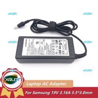 U8l0j55v คุณภาพสูง2023 19V 3.16A 5.5X3.0Mm อะไหล่อะแดปเตอร์ DC AC เครื่องชาร์จสำหรับซัมซุง AP04214-UV AD-6019 ADP-60ZH AD-6019P AD-6019R BA44-00243A