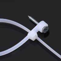 Cable plastic nylon cable tie black plastic cable tie wire loop cable tie fixed cable tie cable manager home wiring accessories Cable Management