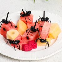 12 PCS Ants Food Fruit Picks Ant Shape Forks Snack Cake Dessert Tableware for Home Kitchen Party Dinner Fruit Pick Decoration