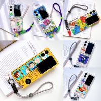 เคส N2ออปโป้ไฟนด์ Sesame Street ฝาพับมีเชือกคล้องมือฝาแข็งป้องกันการกระแทก