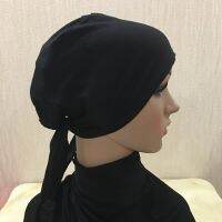 Topi Jilbab Katun Muslim Penutup Penuh Topi Penutup Kepala Islami Topi Dalaman Syal Tulang Bonnet Turki Penutup Kepala Muslim