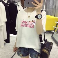 COD DSFDGDFFGHH Half-Sleeved t-Shirt Womens White Women Loose Large Size Summer Bottoming Shirt Girls Clothing