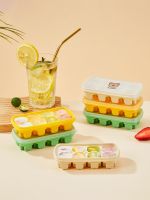 hot【cw】 8 Silicone Maker Trays With Lids Cubes Small Mold Tools Accessories