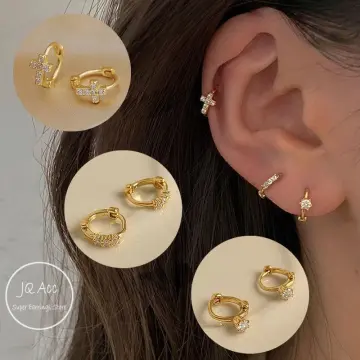 Cheap small hot sale hoop earrings