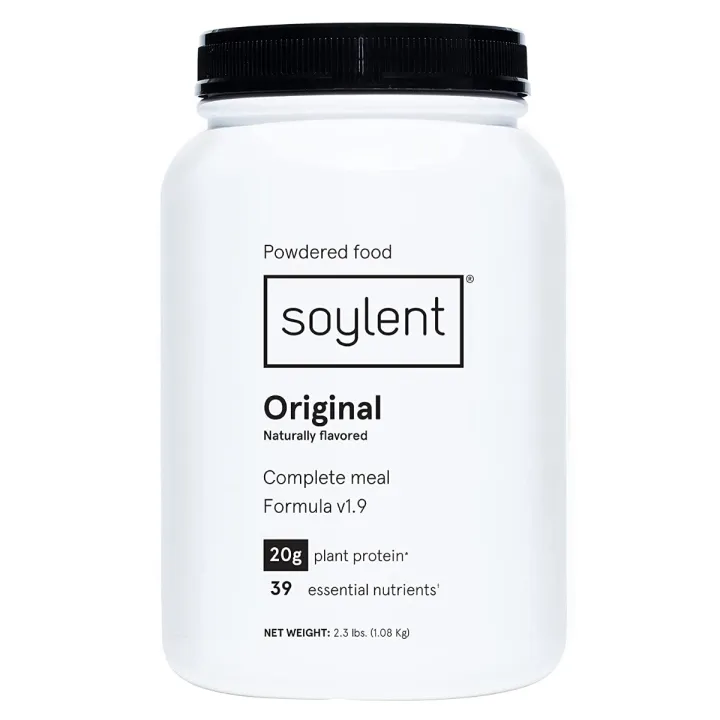 Soylent Complete Nutrition GlutenFree Vegan Protein Meal Replacement