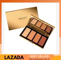 Browit Highlight and Contour Pro Palette ไฮไลท์แอนด์คอนทัวร์โปรพาเลท 3.5g x 4สี