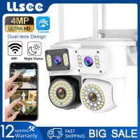 LLSEE yoosee 8MP 4K กล้องวงจรปิดไร้สาย 360 กล้องรักษาความปลอดภัย IP, Full Color Night Vision, การติดตามมือถือ, กันน้ำ, การสื่อสารสองทาง