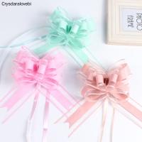 【YF】 100pcs Large Size 50mm Color Pull Bow Packing Wedding Car Room Decoration