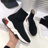 2022 Top Quality Original luxury Brand Designer Socks Shoes Speed Trainer Sneaker High Platform Men Women Breathable Sports Shoe