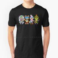 Glamrock Gang Plush Cap Tshirt T Shirt 100 Cotton Five Nights At Security Breach Horror Video Game Fnaf Game Ps5 Ps5