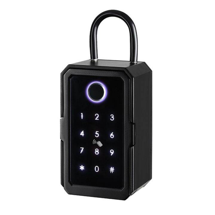 Smart Key Lock Box Wifi Fechadura Eletronica Waterproof Wall Mount ...