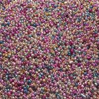 【YF】☁  1000pcs 2mm Imitation Metal Beads Loose Glass Spacer Jewelry Making Diy Necklace Earring