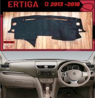 พรมปูคอนโซลหน้ารถ สีดำ ซูซูกิ เออติก้า  SUZUKI ERTIGA  ปี 2013-2018 พรมคอนโซล พรม