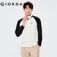 Giordanoผู้ชาย เสื้อยืดผู้นำรอบไหล่ ผ้าฝ้าย สะกดด้วยฝ้าย Free Shipping 13022860