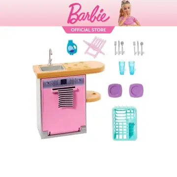 Barbie dishwasher set hot sale