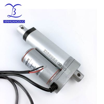 【Worth-Buy】 แอคชูเอเตอร์เชิงเส้นไฟฟ้า12V 25Mm 50Mm 75Mm 100Mm 900n /198lbs Micro ความเร็วสูงตัวกระตุ้นเชิงเส้นสำหรับทีวีประตูหน้าต่าง Xinhuangduo