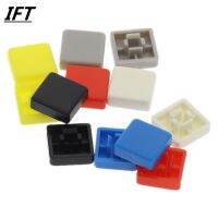 50pcs Free shipping A14 Short Feet Square Switch Button Cap Match 12x12x7.3 Switch use