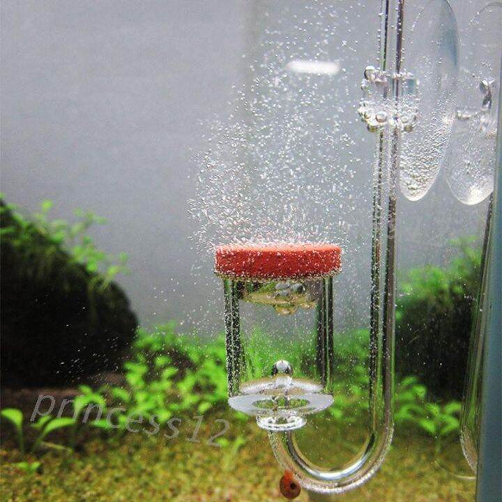 【Ready stock】 Aquarium CO2 Diffuser Dioxide Diffuser Fish Tank