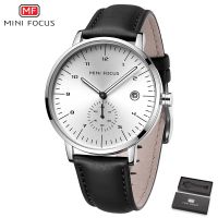 MINI FOCUS MF0303G สุดหรูนาฬิกาข้อมือมียี่ห้อสำหรับ Man แฟชั่นผู้ชายกีฬาควอตซ์นาฬิกาเทรนด์นาฬิกาข้อมือสำหรับชาย Jam Tangan Lelaki