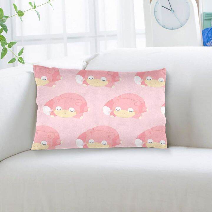 pokemon-slowpoke-24-x-16-60-40ซม-ปลอกหมอนพิมพ์ลายส่วนบุคคลปลอกหมอนที่ประณีตและโซฟาที่ทันสมัย-ไม่รวมหมอน