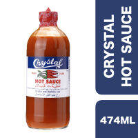 Crystal Hot Sauce 474ml ++ คริสตัล ซอสพริก ขนาด 474ml