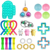 Simple Dimple Fidget Toys Kit Completo Antis-tress Relief Push Bubble Figet Toy Pack Anti Stress Set Gift For Adults Children