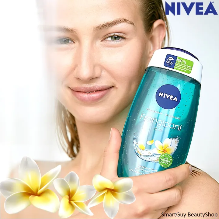 NIVEA HAWAII FLOWER & OIL SHOWER GEL 500ml เจลอาบน้ำกลิ่นหอมใหม่สูตร
