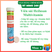 Viên sủi Heilusan Multivitamin - bổ sung các vitamin thiết yếu cho cơ thể